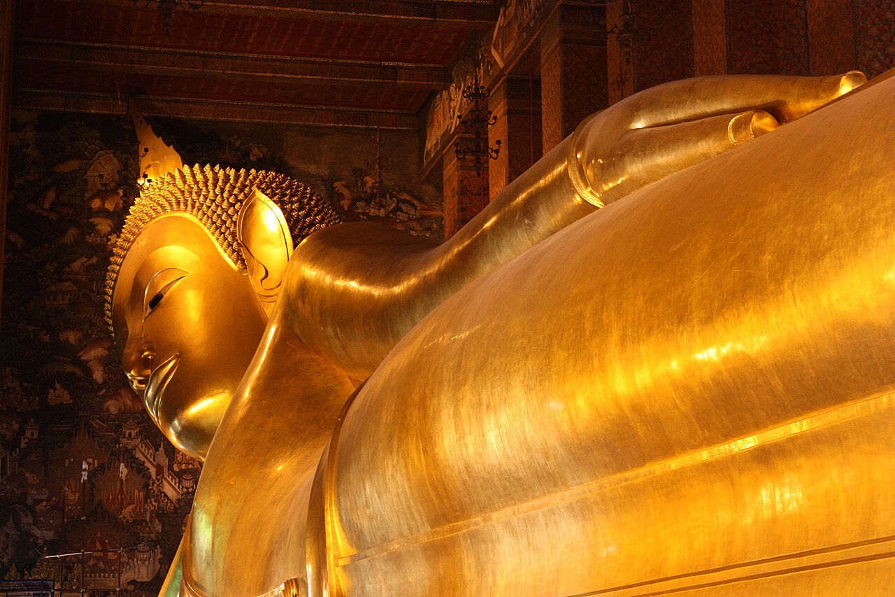 Wat Pho, el Buda reclinado dorado